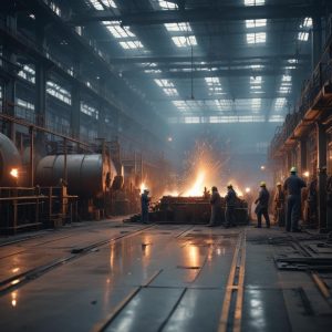 На металлургическом предприятии региона запущена новая технологическая линия